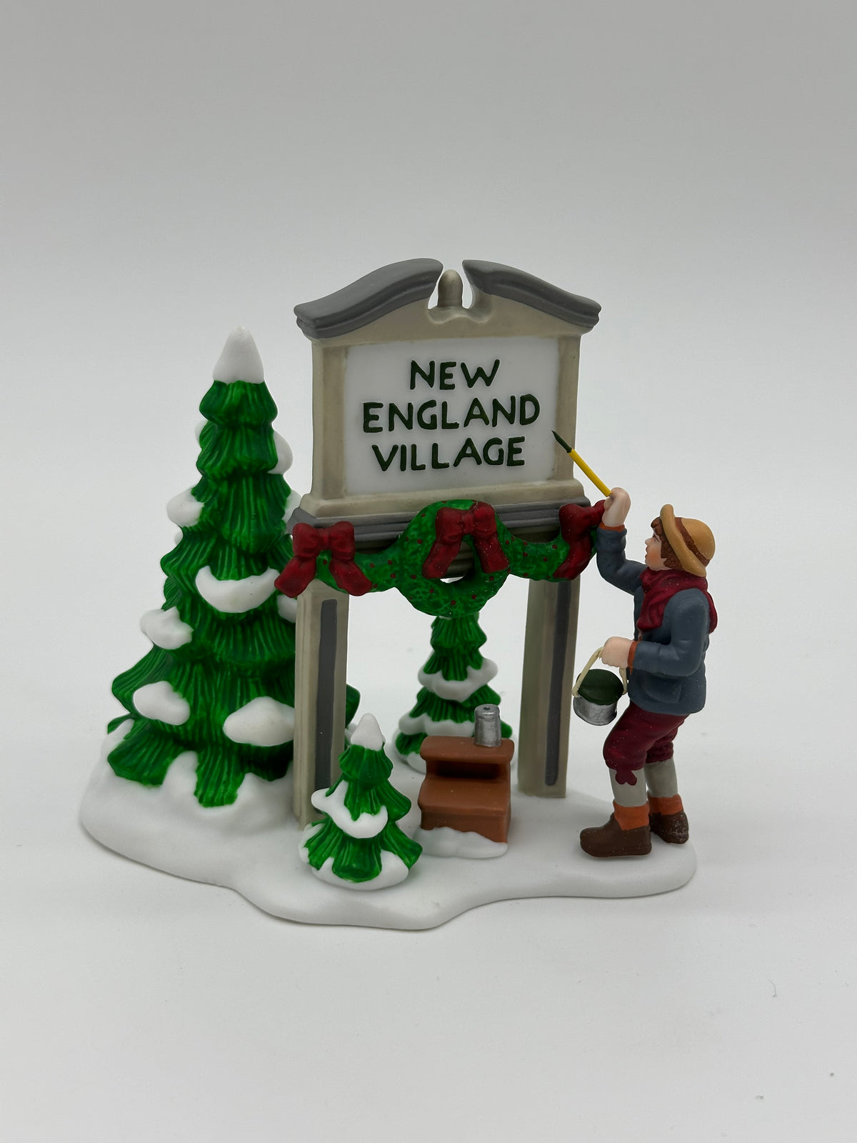 Department 56 - "Fresh Paint" New England Village Sign - New England Village