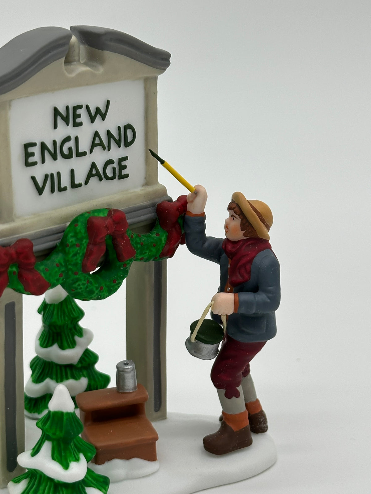 Department 56 - "Fresh Paint" New England Village Sign - New England Village