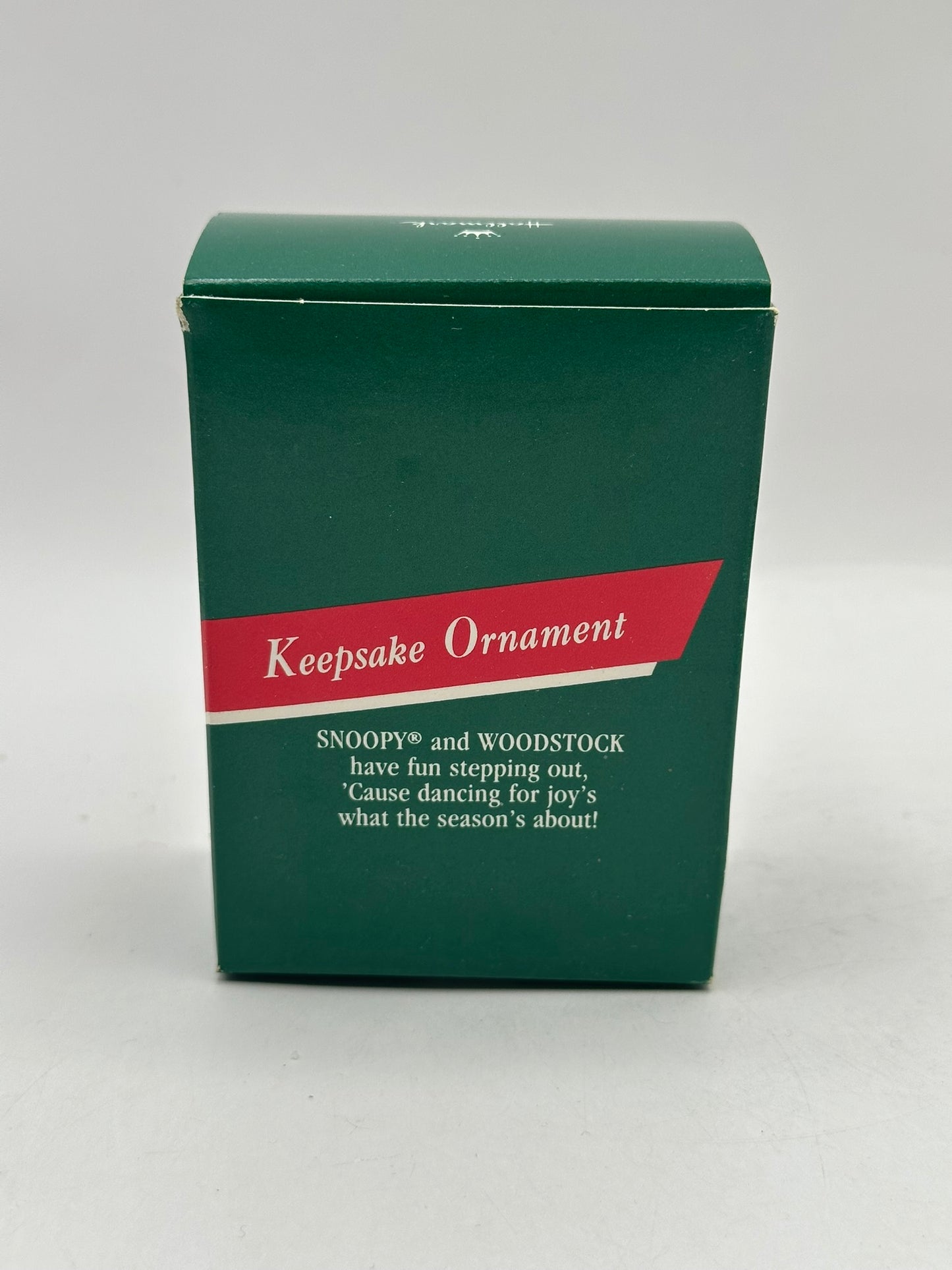 1989 Snoopy And Woodstock, A Charlie Brown Christmas, PEANUTS Hallmark Keepsake Ornament