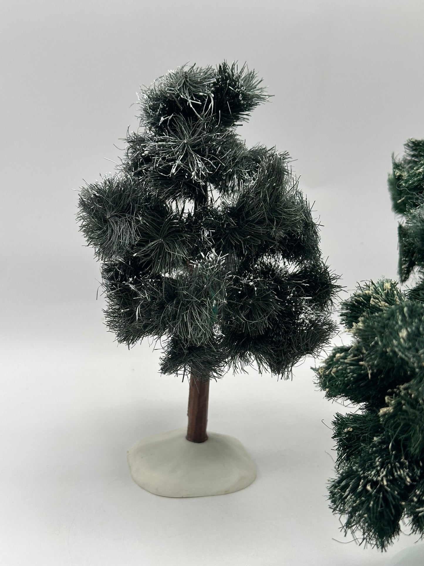 Dept 56 Village Accessories - Village Frosted Spruce - Small (Set of 3)