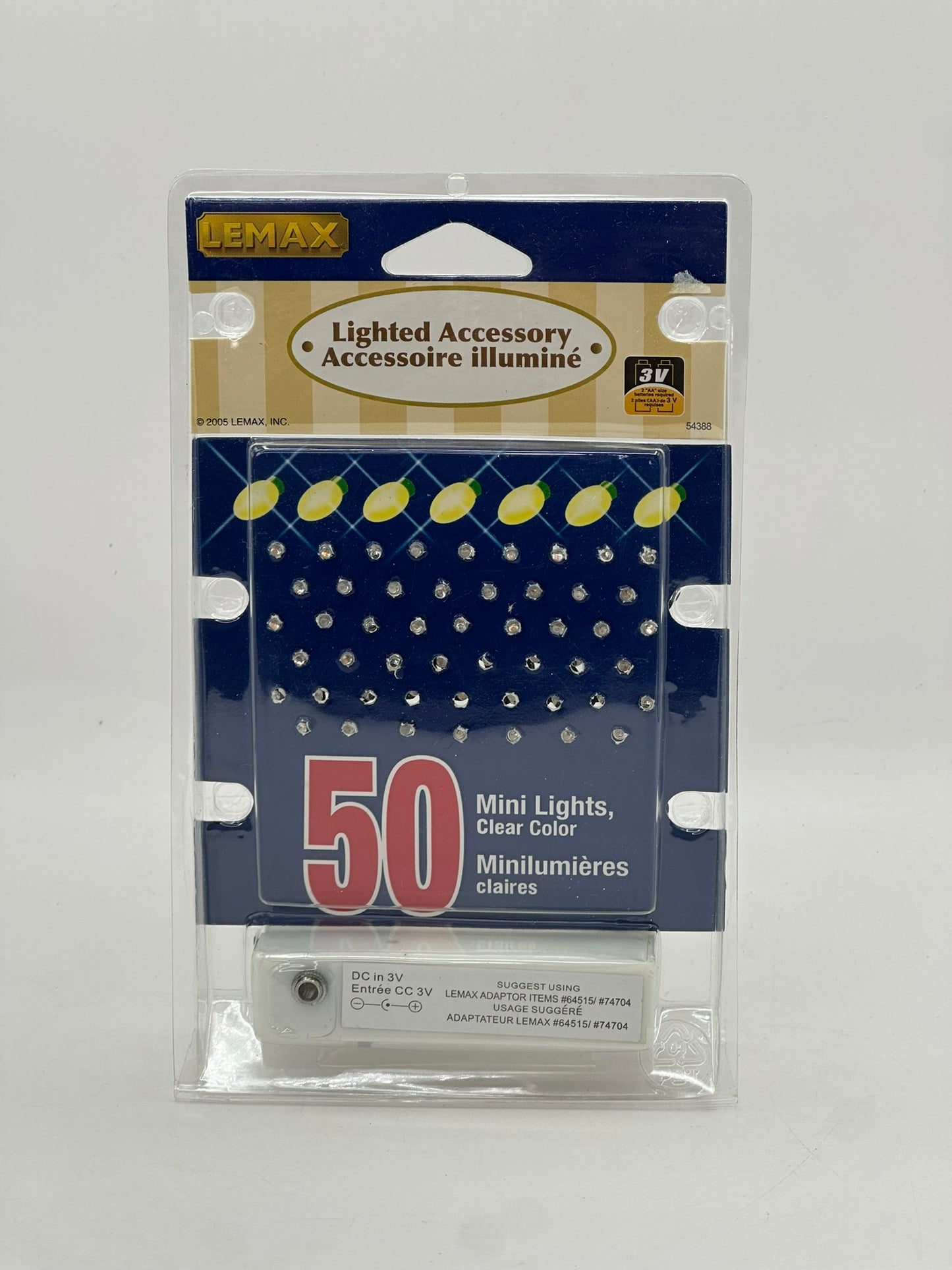 50 Mini Light Set, Clear Color | Lemax