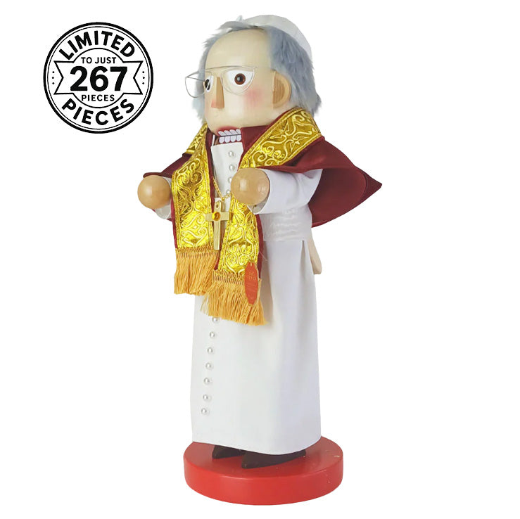 Steinbach Nutcracker - Pontifex Leo XIV – The First American Pope 16"