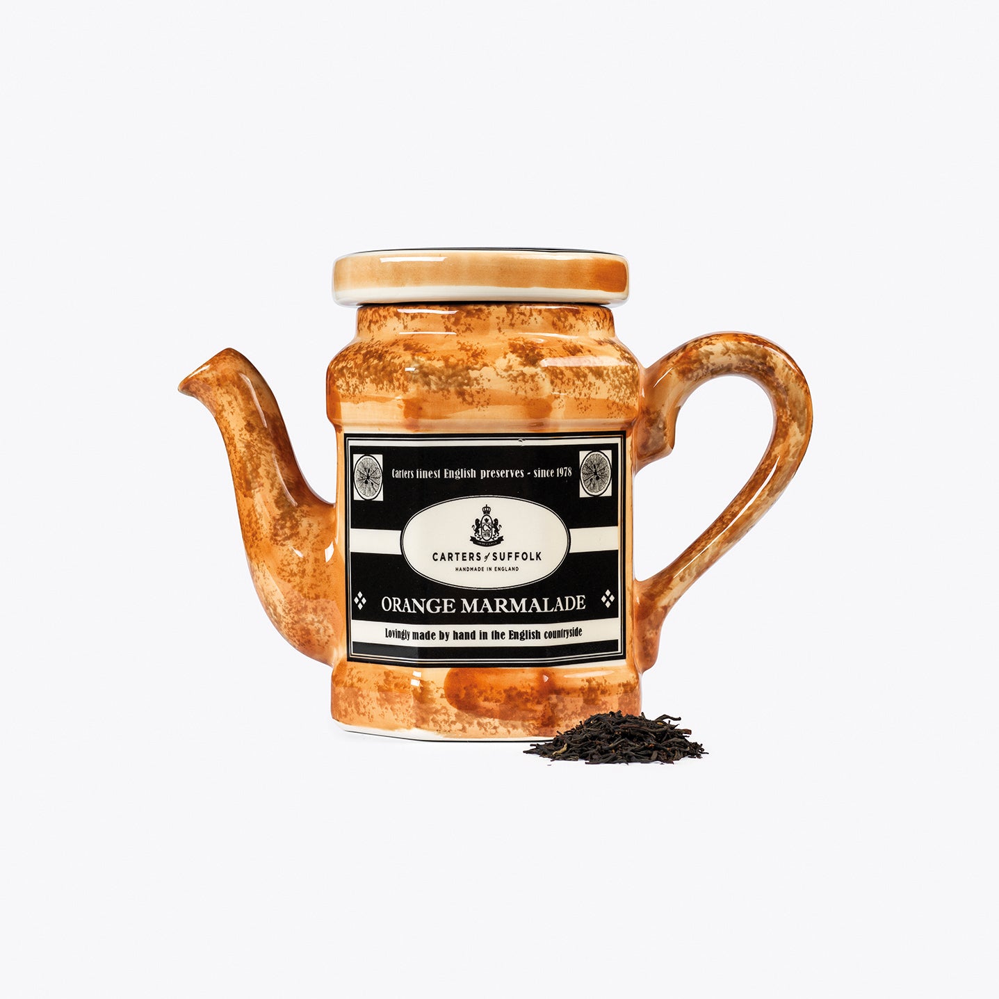 Carters of Suffolk - Marmalade  - Handmade Teapot