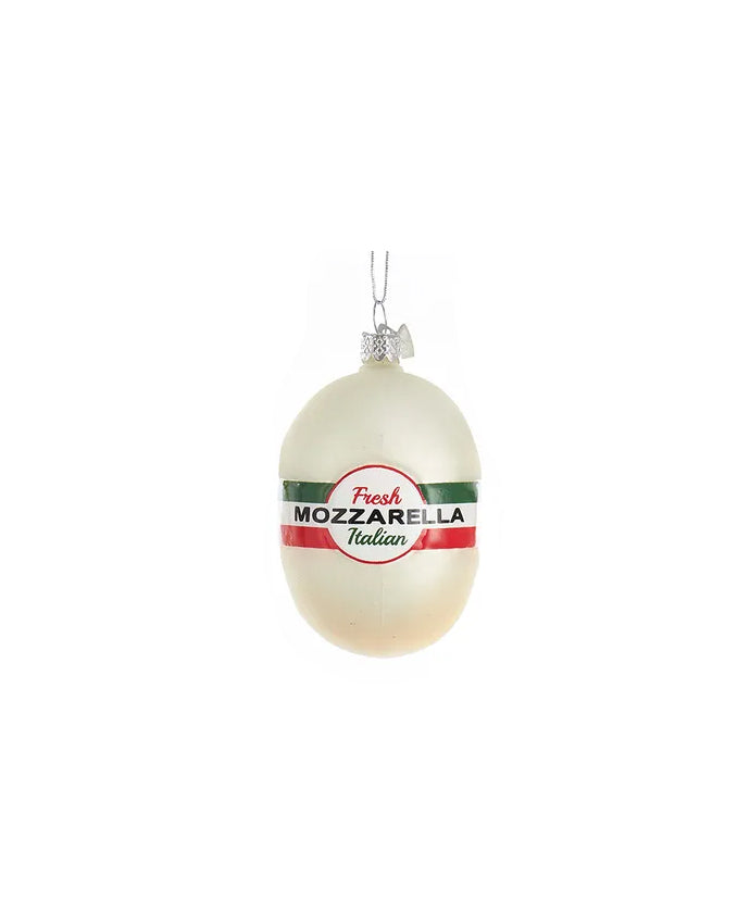Kurt S. Adler - Fresh Italian Mozzarella Glass Ornaments - Noble Gems™
