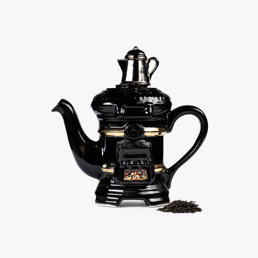 Carters of Suffolk - Pot Belly Stove - Handmade Teapot