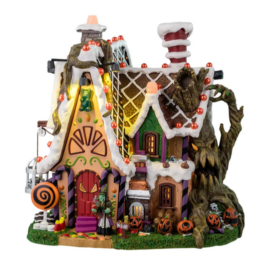 Lemax Spooky Town - The Candy Witch Cottage