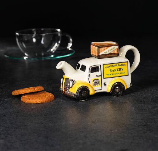 Carters of Suffolk - One Cup Bakers Van  - Handmade Teapot