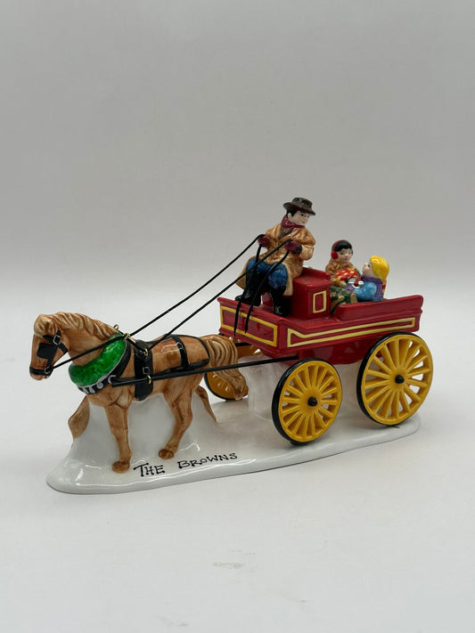Department 56 - Hitch-Up The Buckboard - Original Snow Village