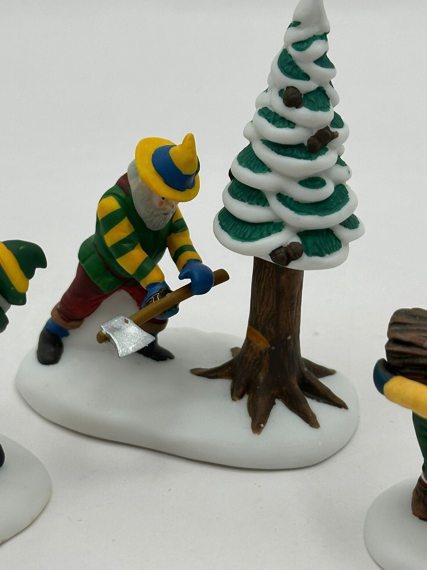 Department 56 - Woodsmen Elves - North Pole Series