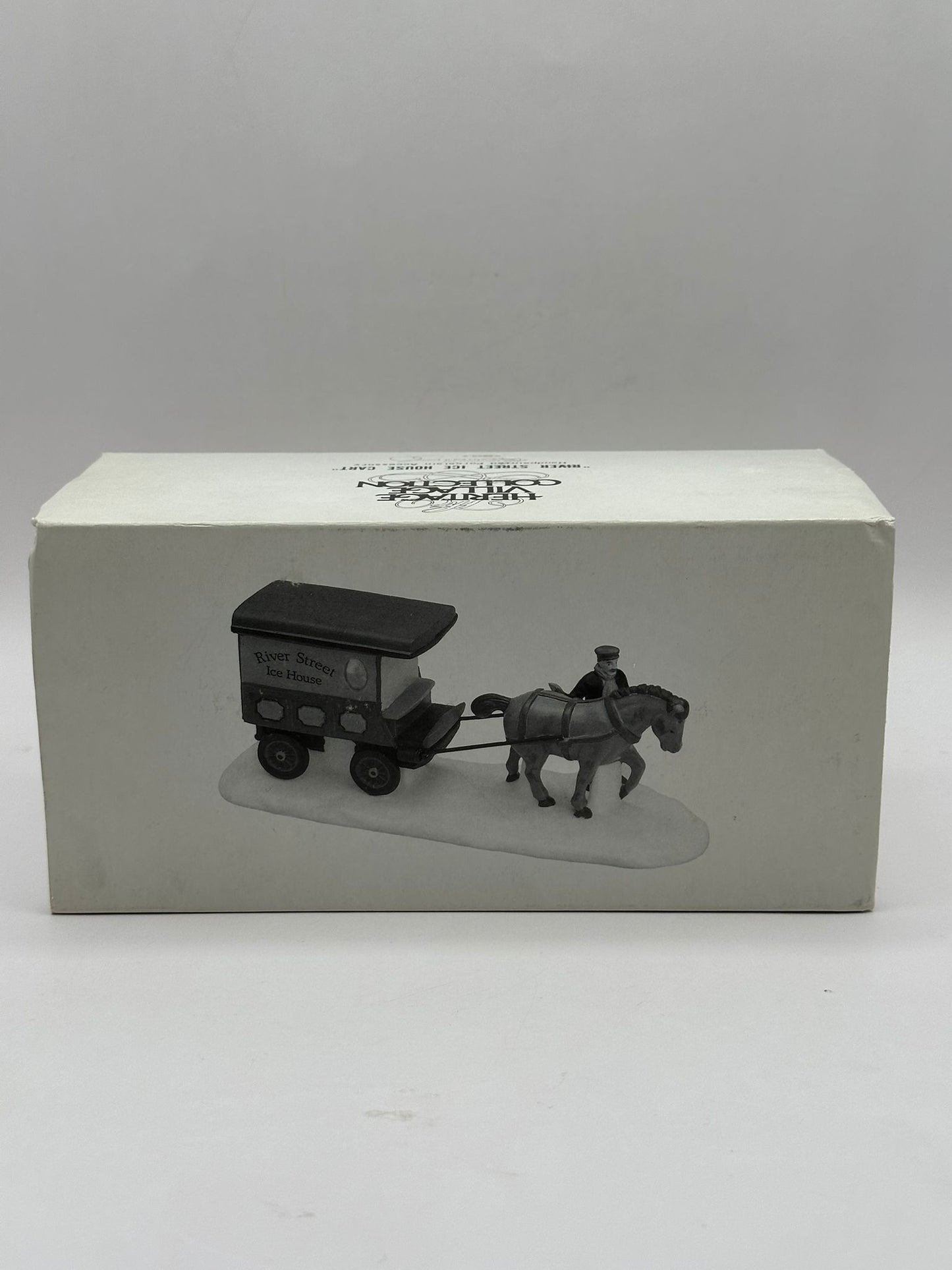 Department 56 - River Street Ice House Cart - Christmas in the City