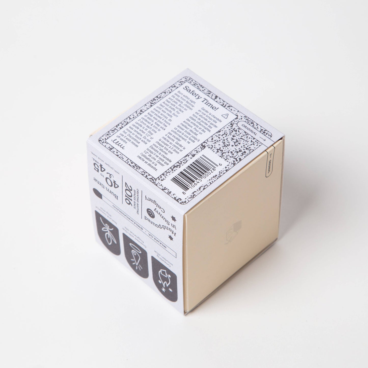 Milk Jar - Aurora - Candle