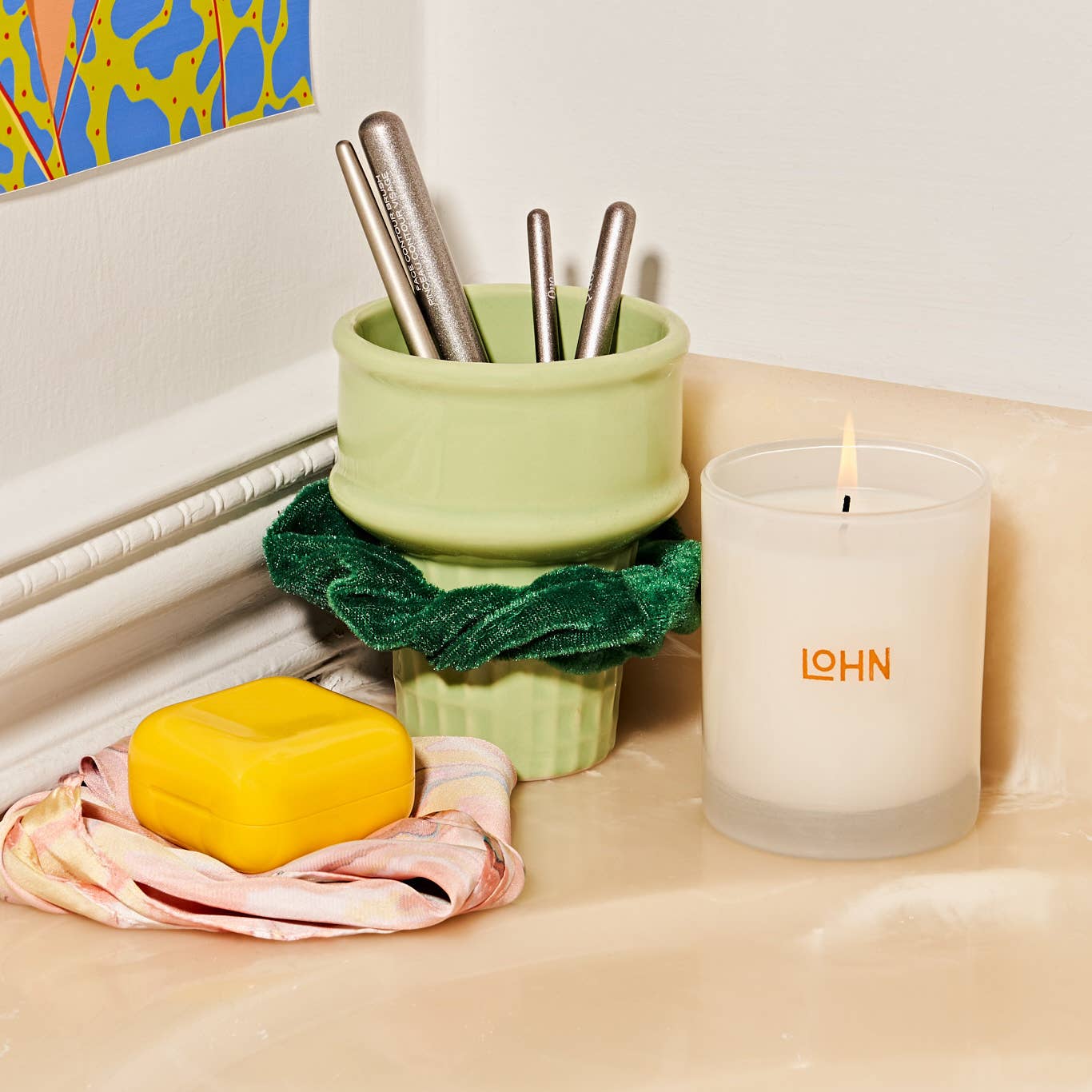 LOHN - ESEN Basil & Mint - Candle