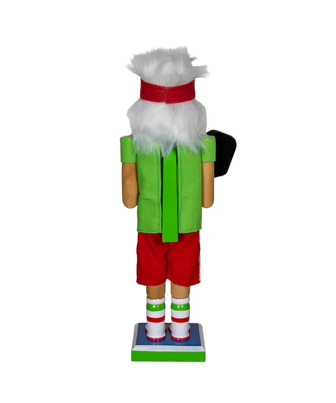 Kurt S. Adler Nutcracker - Wooden Pickleball Nutcracker 12"