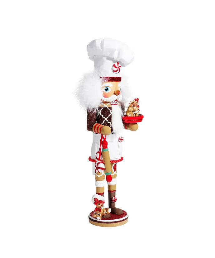 Kurt S. Adler Nutcracker - Hollywood Nutcrackers™ Gingerbread Chef 15.5"