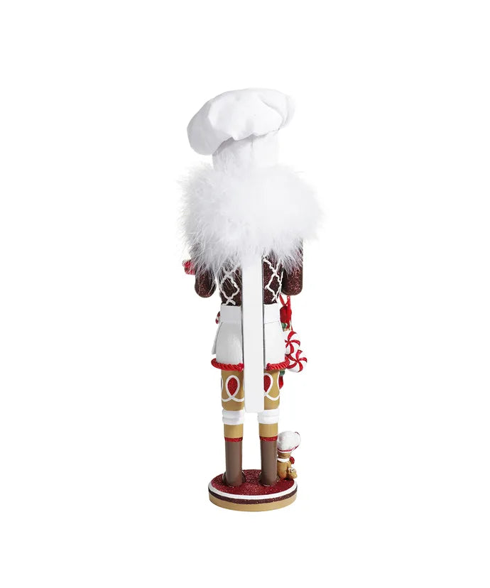 Kurt S. Adler Nutcracker - Hollywood Nutcrackers™ Gingerbread Chef 15.5"