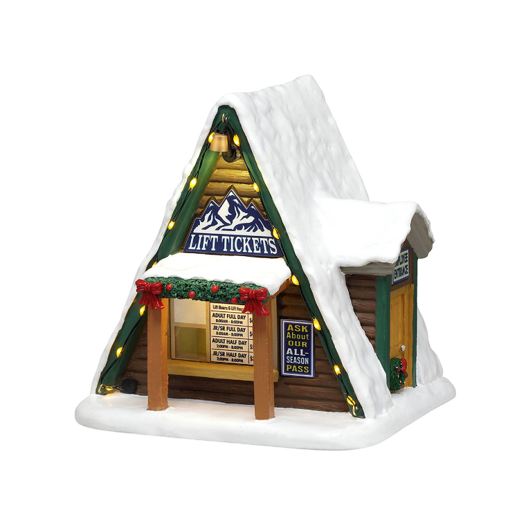 Lemax - Lift Ticket Booth