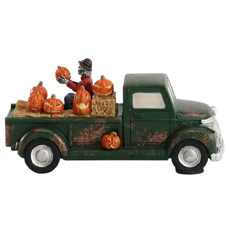 Lemax Spooky Town - Pumpkin Pickup Truck